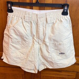 AFTCO Men’s Cream The Original Fishing Shorts, Size 30
